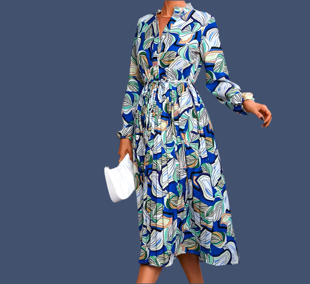 Mintlis mujer algodón licra vestido Mumbai, 4 estampados, tallas (36-48)