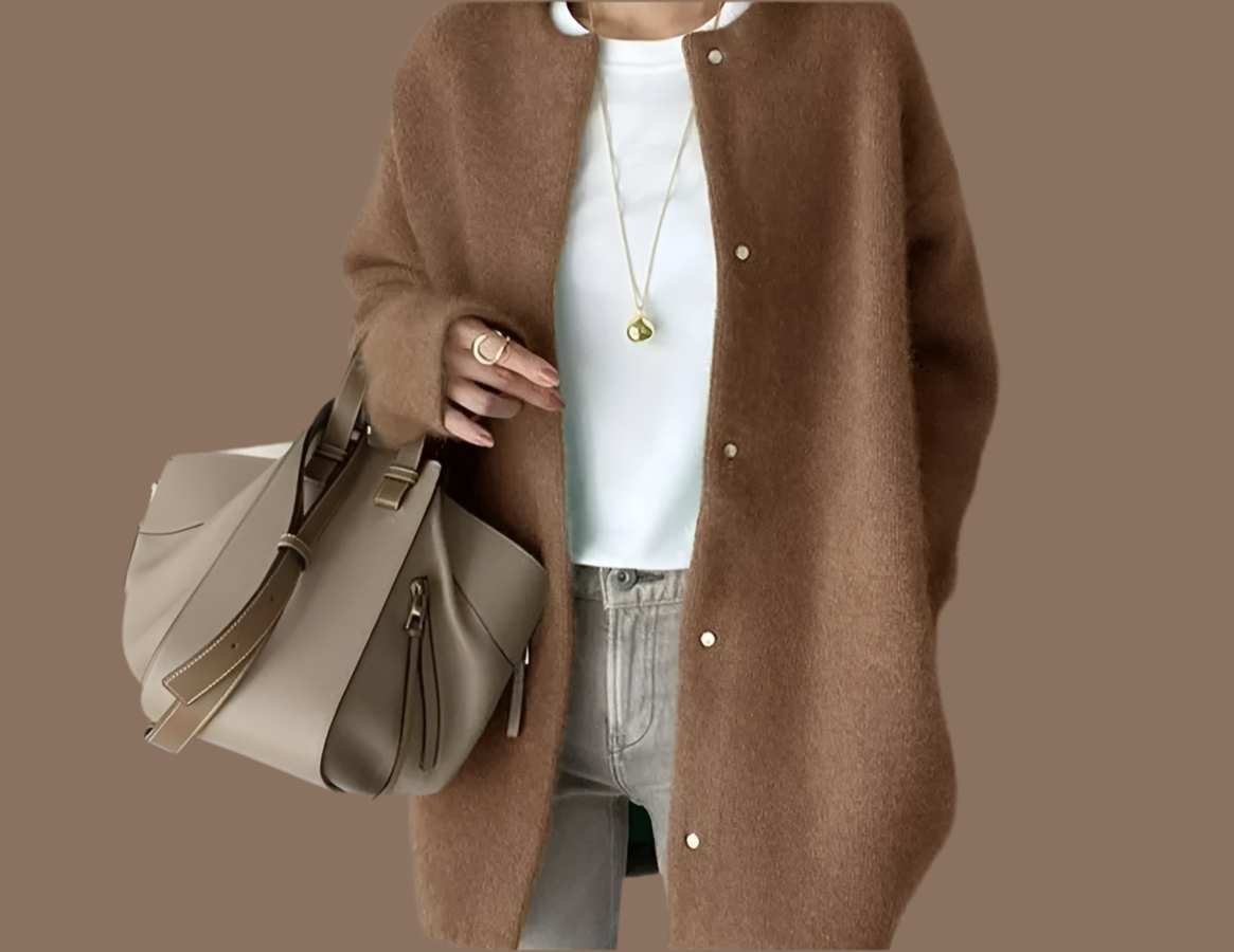 Mintlis mujer cardigan punto Lander, 5 colores, tallas (36-50)