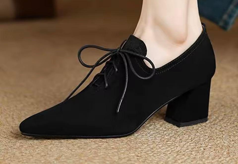 Zapato OFFICE DE ANTE PIEL 100%, 2 colores, 7 tallas, HECHO A MANO ESPAÑA