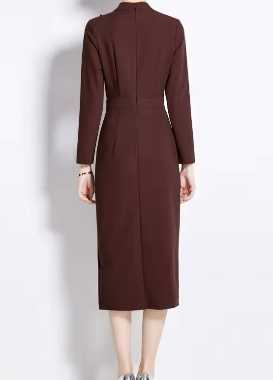 Mintlis mujer, vestido Angelica lazo, algodón licra, 3 colores, tallas (36-46)