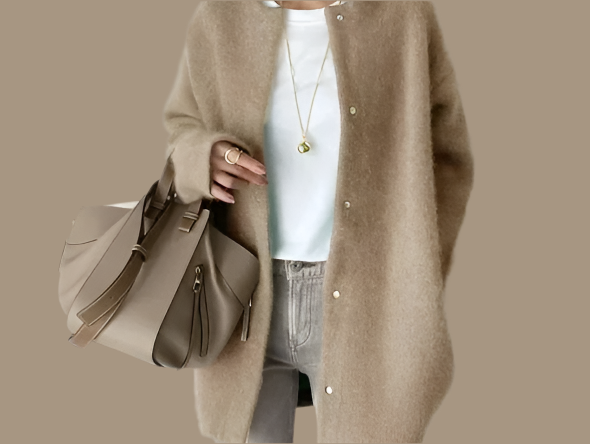 Mintlis mujer cardigan punto Lander, 5 colores, tallas (36-50)