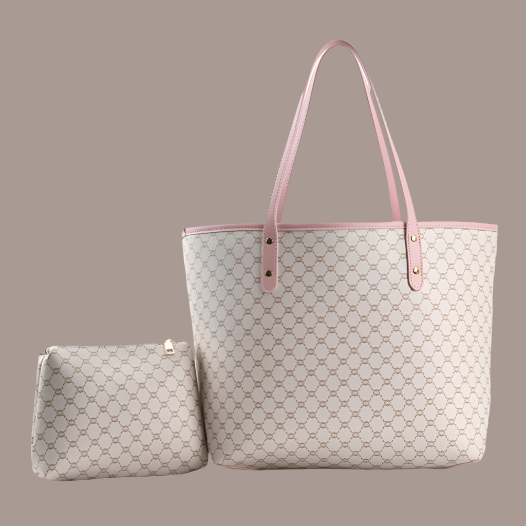 Bolso Shopping bag Tote New York con monedero , 3 colores