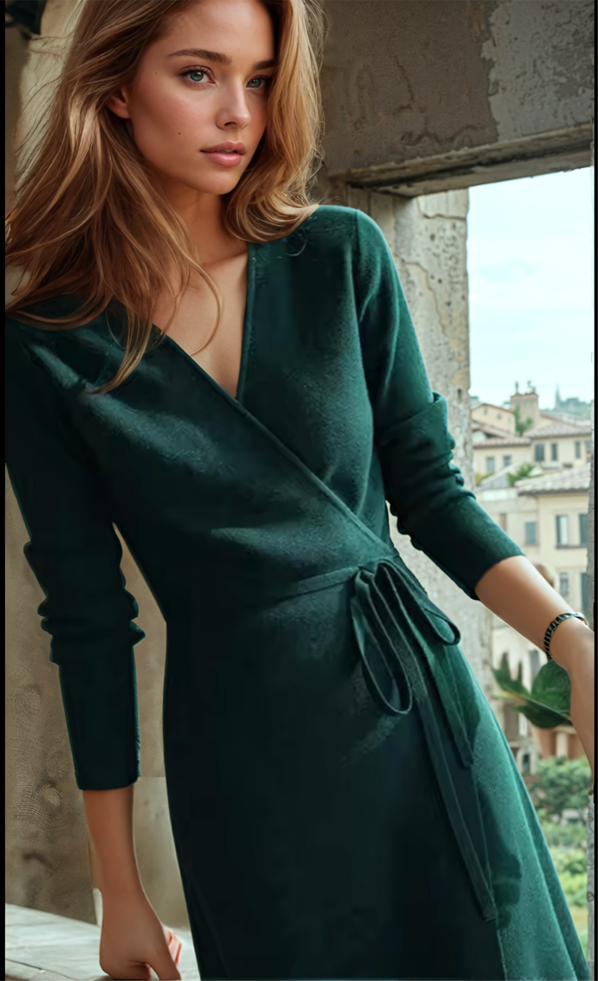 Mintlis mujer punto de licra vestido Sinatra, 4 colores, tallas (36-48) made in Oporto