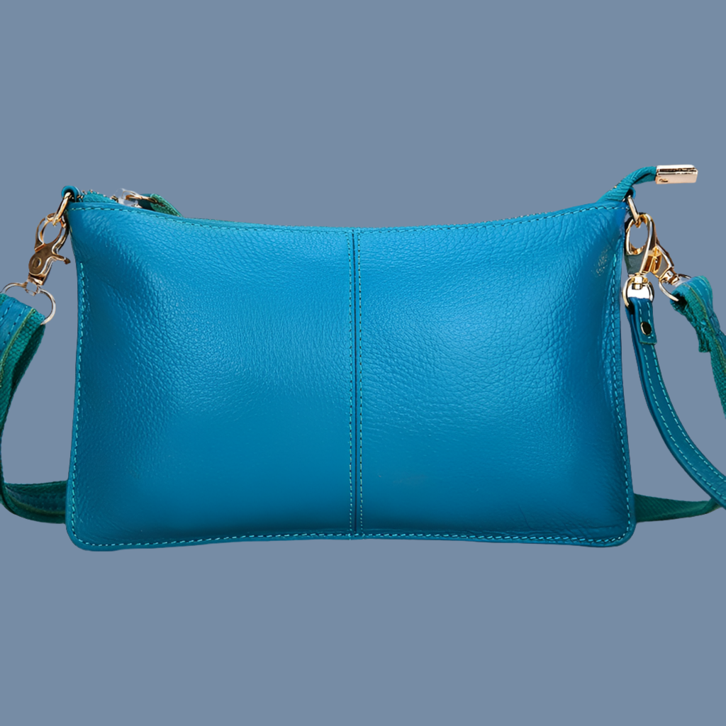 Sac à bandoulière et à bandoulière Lollipop en cuir véritable, différentes couleurs