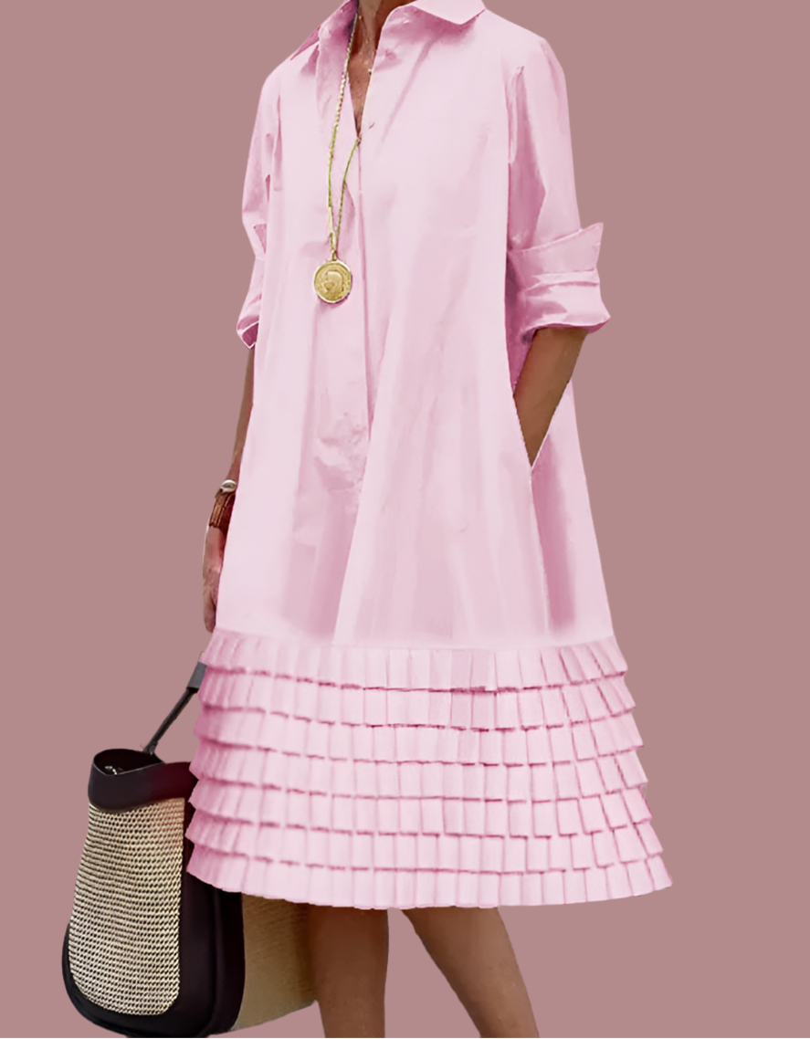 Mintlis mujer, algodón licra, vestido Bambi, 3 colores, tallas (36-46)