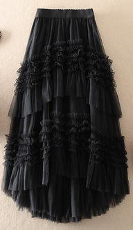 Jupe en tulle Andreina, 2 coloris, taille unique