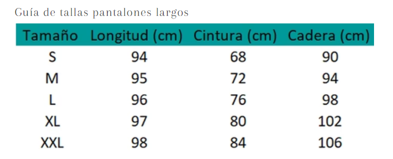 Pantalon stretch Medellín, lycra, 5 couleurs, 5 tailles
