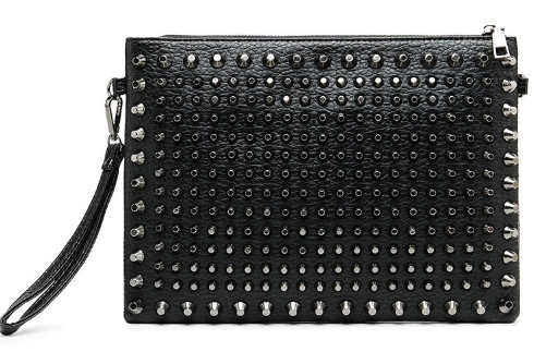 Sac à main en cuir clouté Barbi