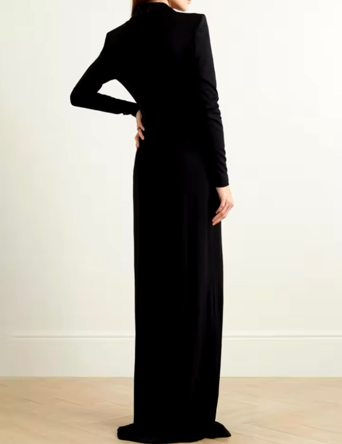 Mintlis mujer, crepe de algodón licra strech, vestido Norman, tallas (36-46) Alta calidad