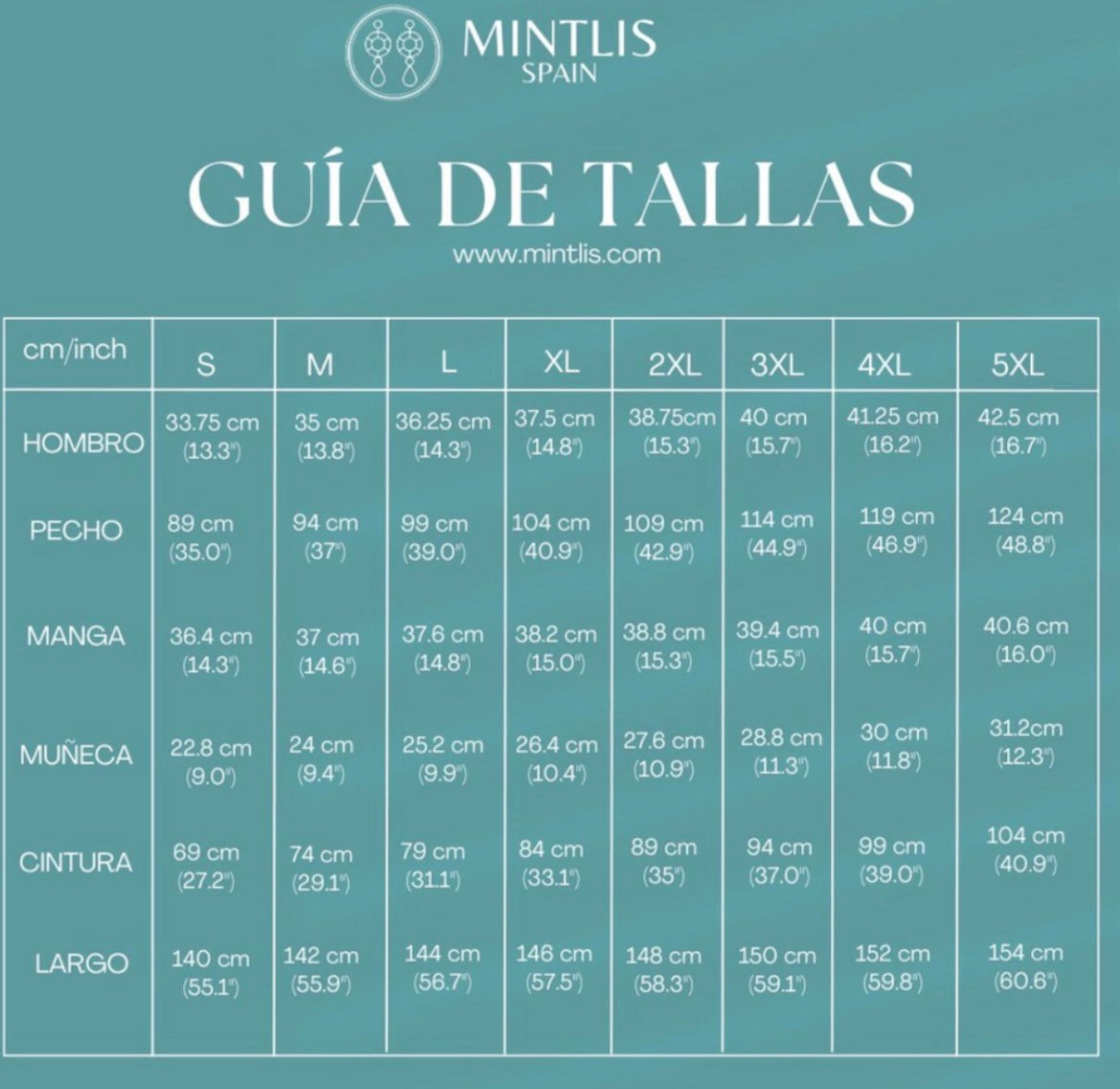Mintlis mujer gasa vestido Tiffany verde, tallas (36-44)