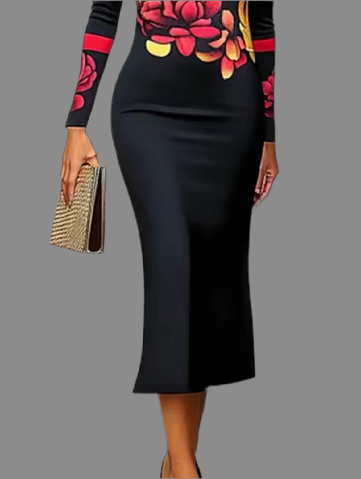 Mintlis mujer, algodón licra elastane satinado, vestido Kelly, tallas (36-46)