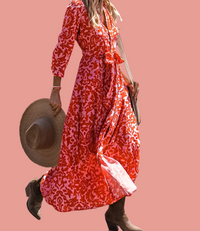 Vestido Marby floral camisero, 5 tallas
