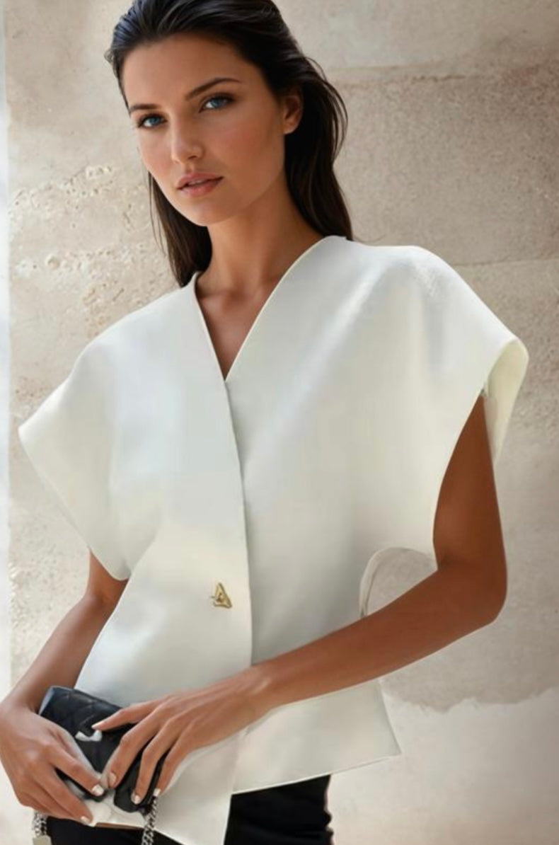 Mintlis algodón crepe, top Oxford, 2 colores, tallas (36-42)