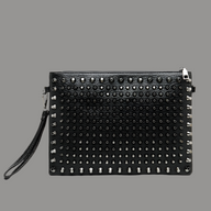 Sac à main en cuir clouté Barbi