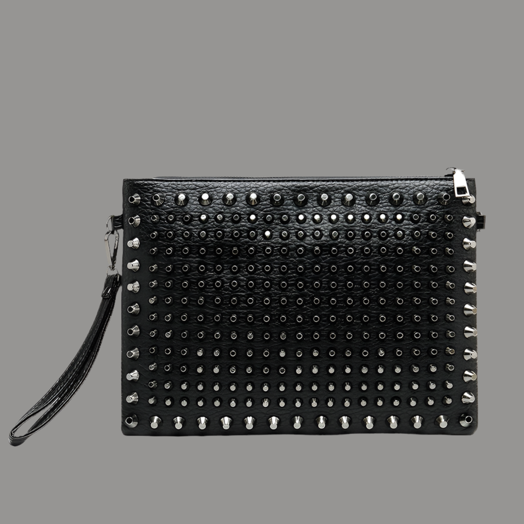 Sac à main en cuir clouté Barbi