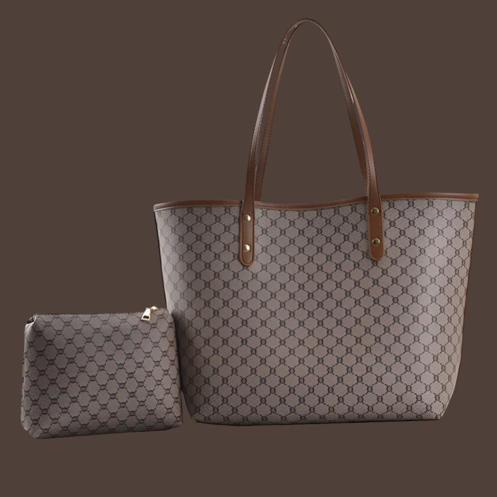 Bolso Shopping bag Tote New York con monedero , 3 colores
