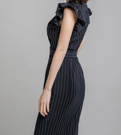 Mintlis mujer, algodón con cinturón, vestido Diplomatic, tallas (36-46)