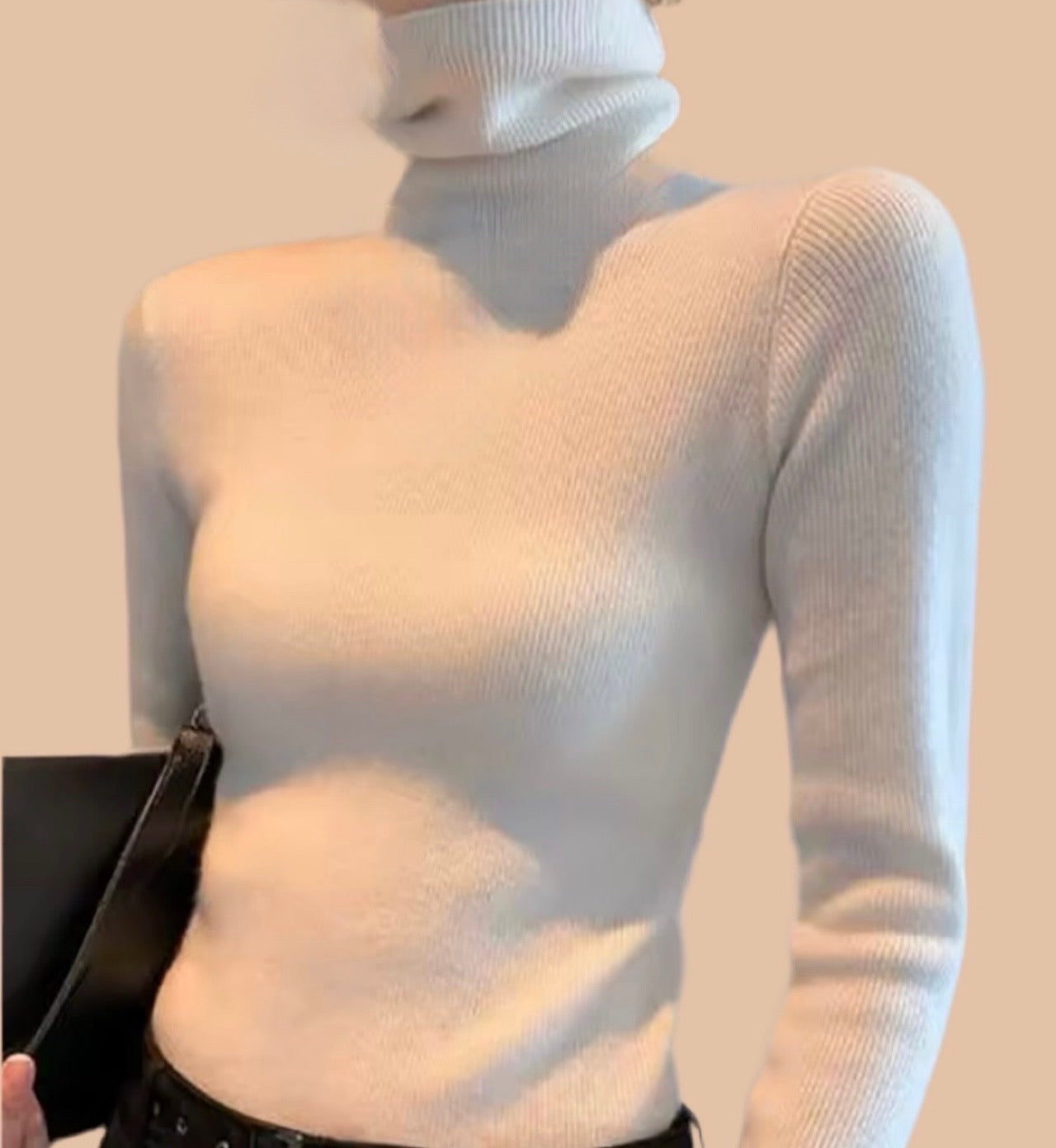 Mintlis mujer, punto de lana con licra, Jersey Loreta, 5 colores, tallas (36-46)o