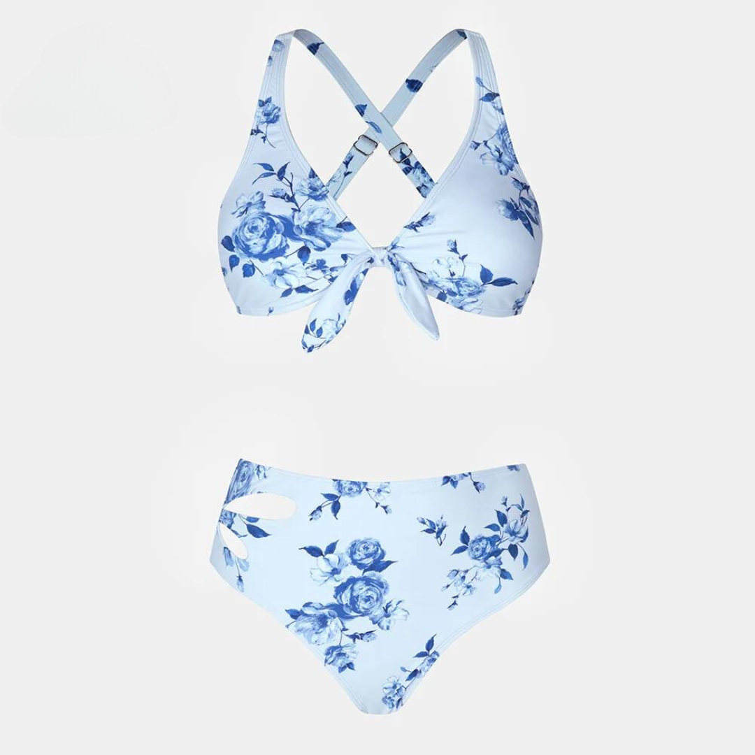 Bikini Mykonos estampado 5 Tallas
