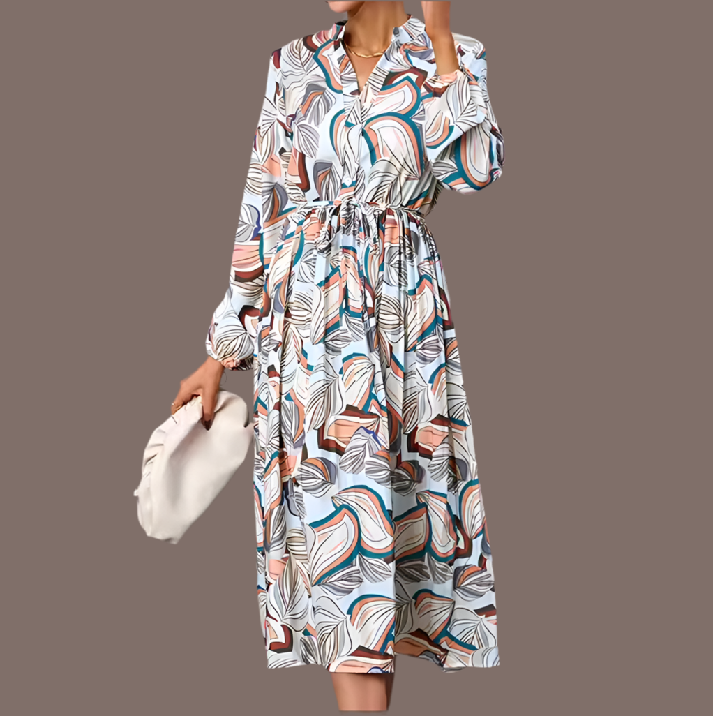 Mintlis mujer algodón licra vestido Mumbai, 4 estampados, tallas (36-48)