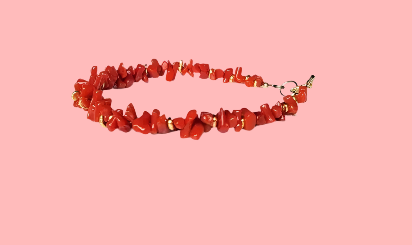Formentera Red Coral Necklace