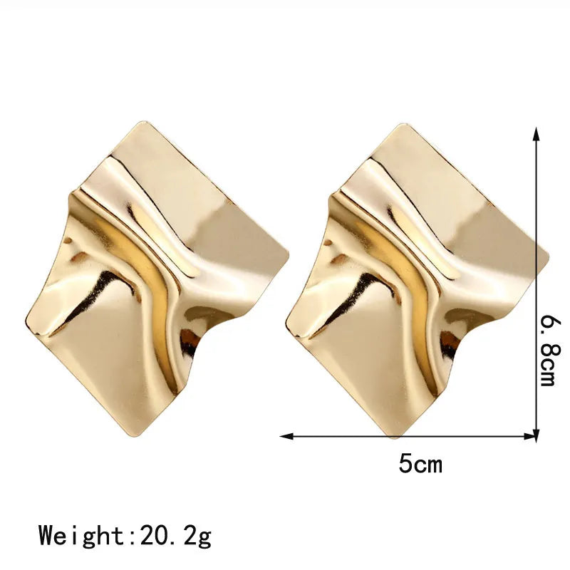 Boucles d'oreilles arabes dorées, CLIP