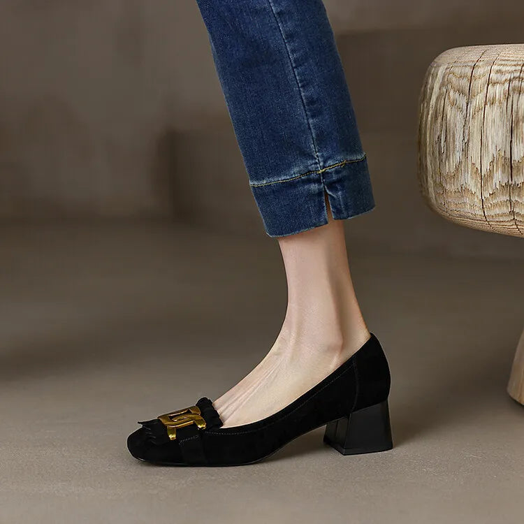 Zapatos Infinity de ante, 2 colores, HECHOS A MANO
