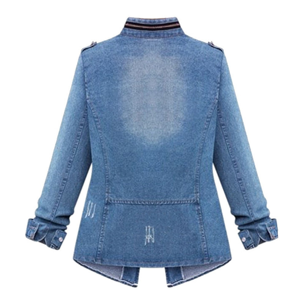 Mintlis mujer denim vaquero, chaqueta Roma, tallas (36-50)