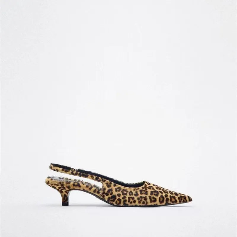 Mules Leopardo microfibra