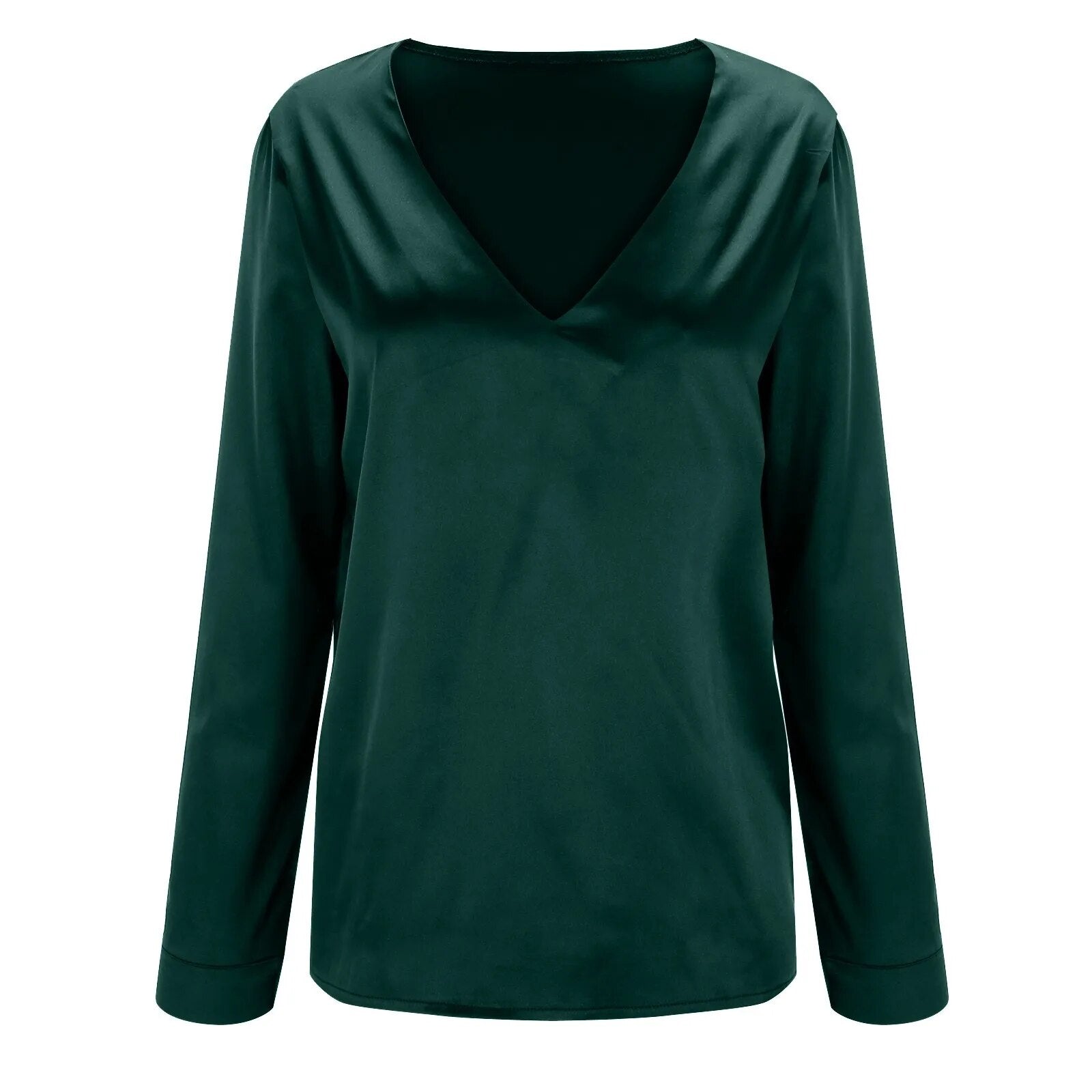 Blusa Carmen de seda ,8 colores, 5 tallas