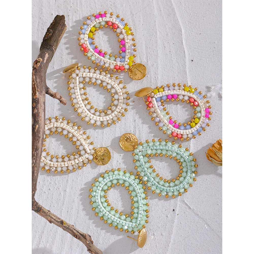 Boucle d'oreille Machala 3 couleurs