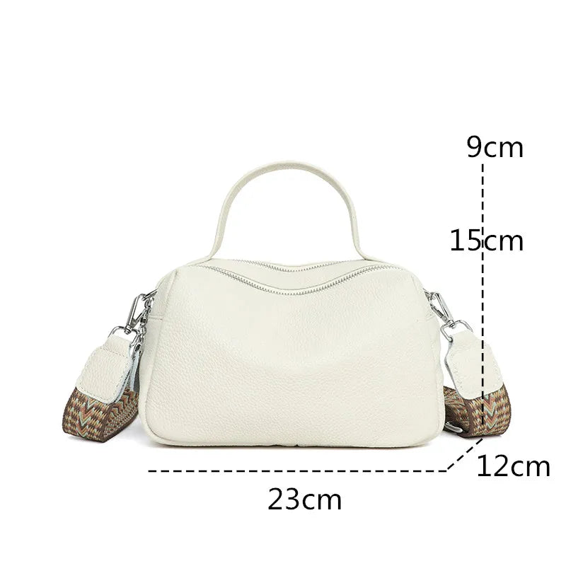 Sac Carmin 100% cuir souple, 4 coloris