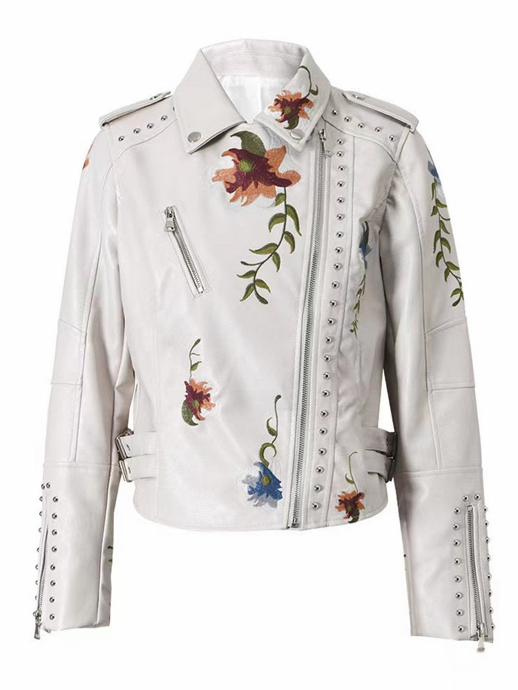 Veste Charly brodée, 2 coloris, 5 tailles