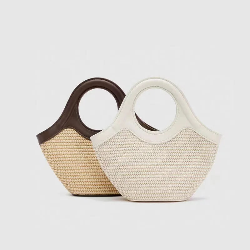 Santorini raffia bag
