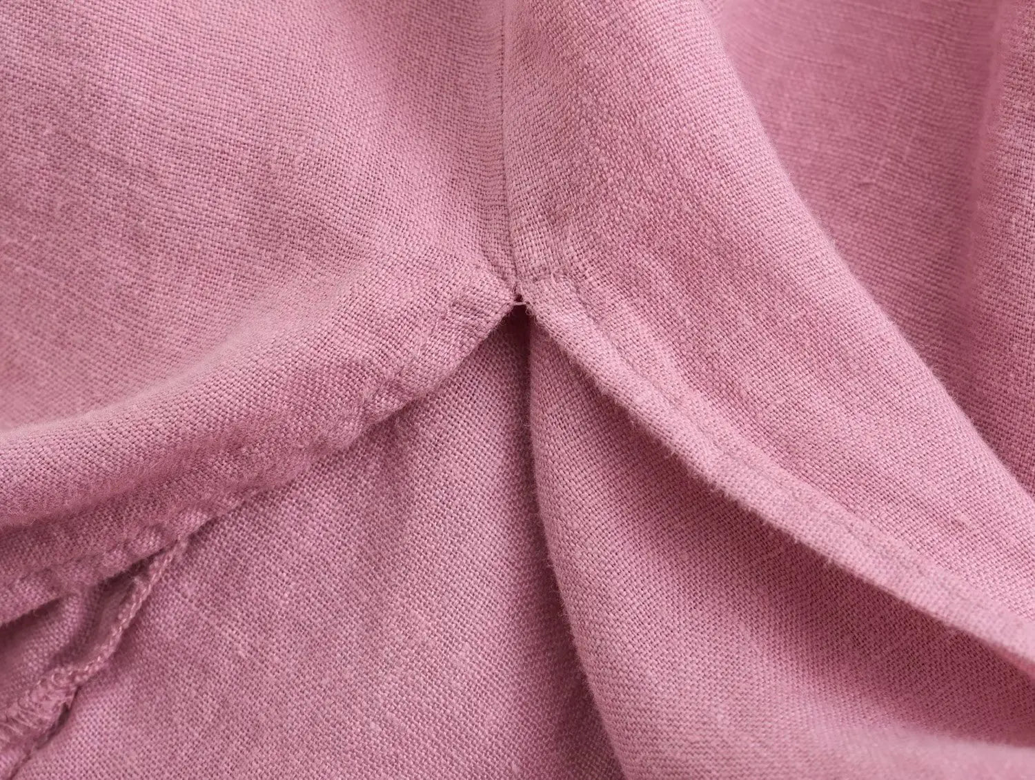Vestido Noemi de algodón lino Linen, 4 tallas