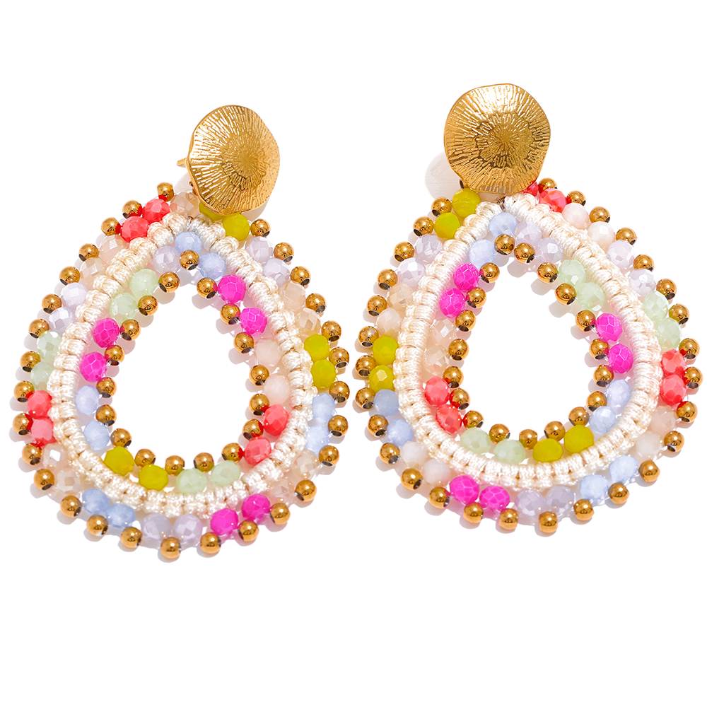 Boucle d'oreille Machala 3 couleurs