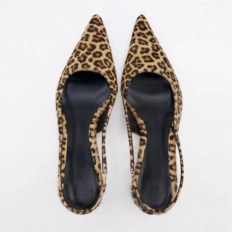 Mules Leopardo microfibra