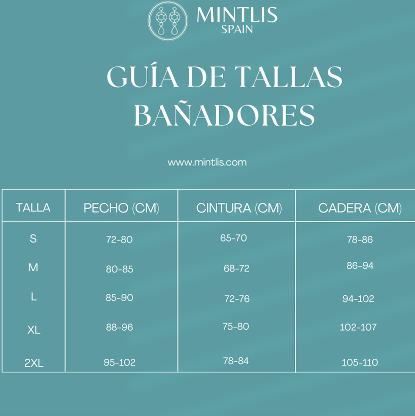 Bañador Brindisi spandex, 2 colores y 4 tallas