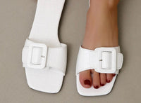 Sandalias Boutique plana, 2 colores