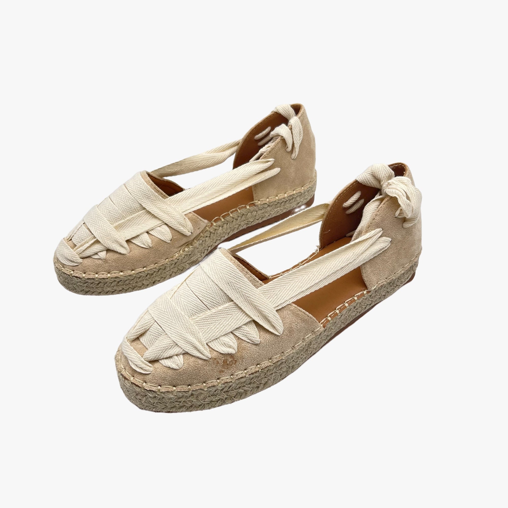 Handmade raffia Menorcan sandals, 4 colors