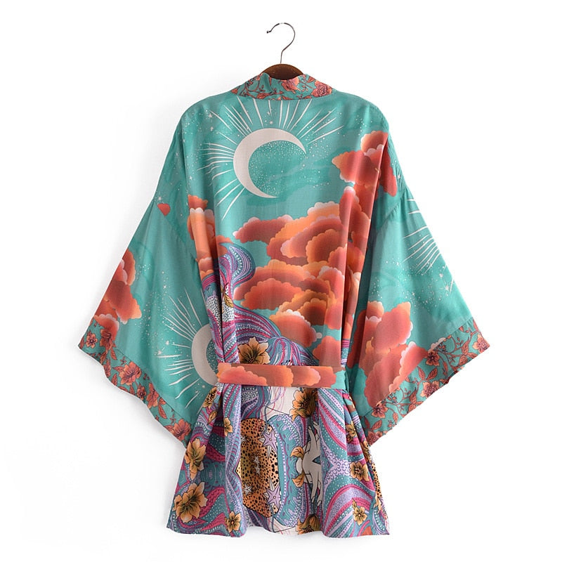 Kaftan Kimberly , 2 colores, 4 tallas