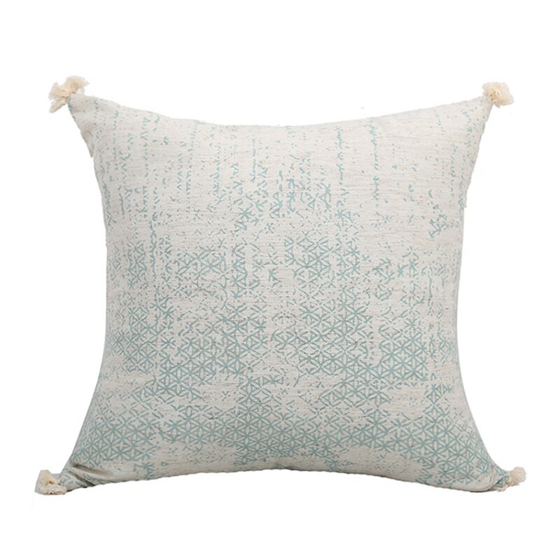 Funda de cojin Sin Relleno Noruega Bordado de lino y terciopelo 45x45cm/30x50cm, 6 modelos
