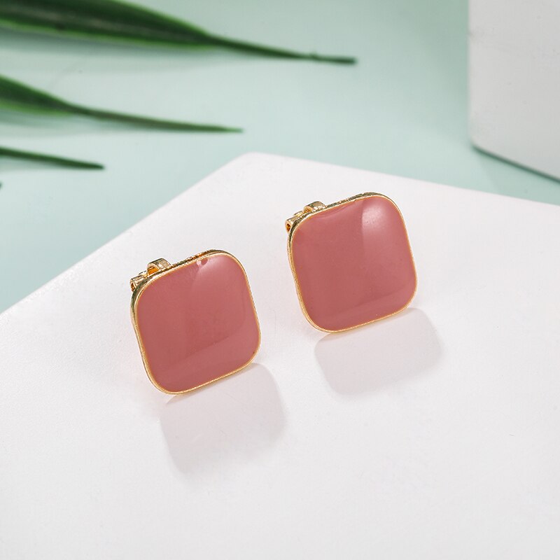 Pendientes Eulalia de clip sin agujero, 6 colores