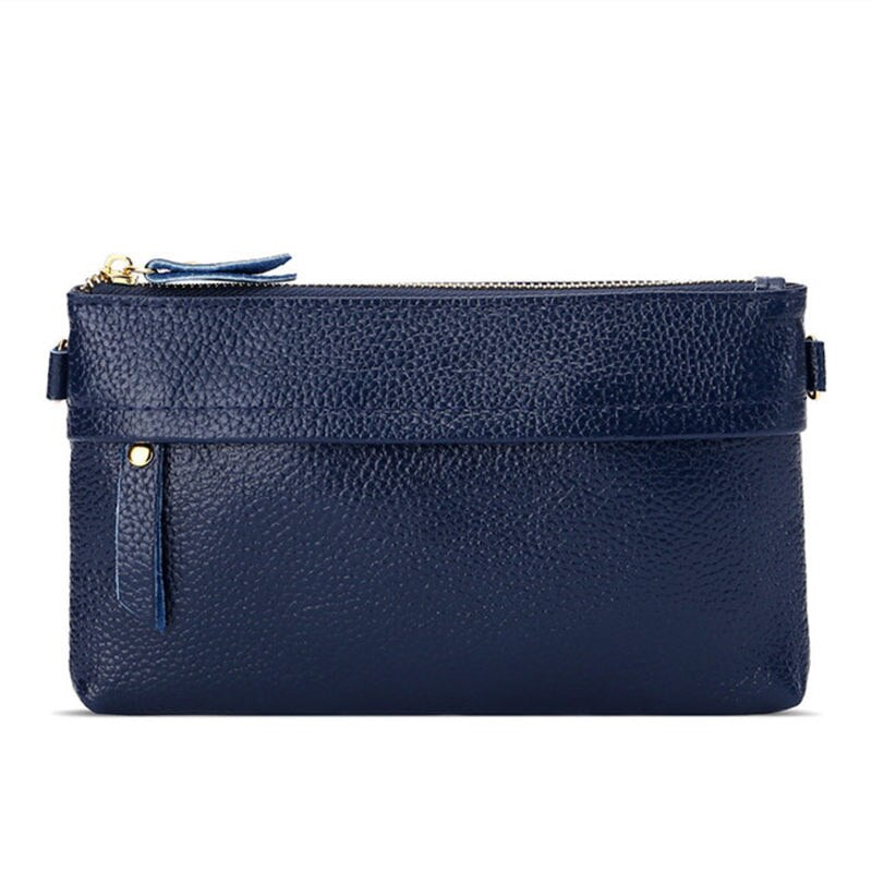 Sac portefeuille Ingrid en cuir, divers coloris