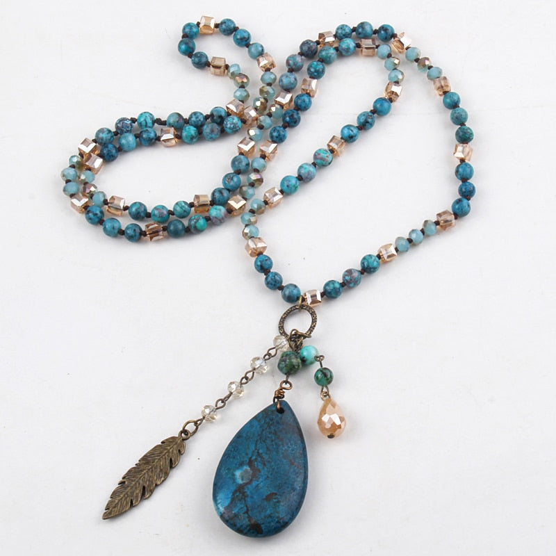 Collier plumes, 5 couleurs