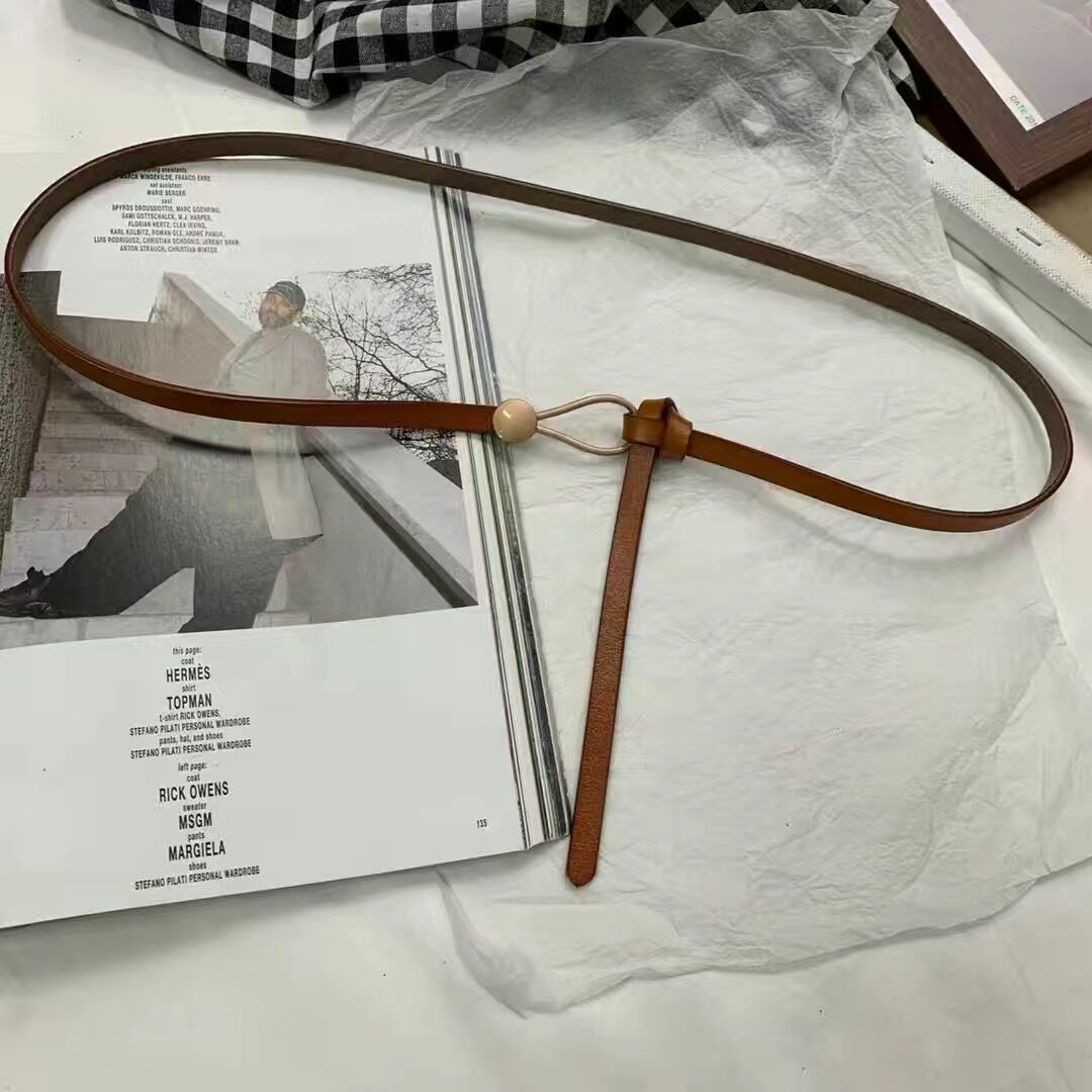 Ceinture en cuir Alejandria, 4 couleurs