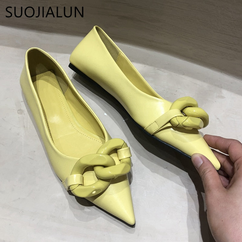 Zapatos Gilda cadena, 4 colores