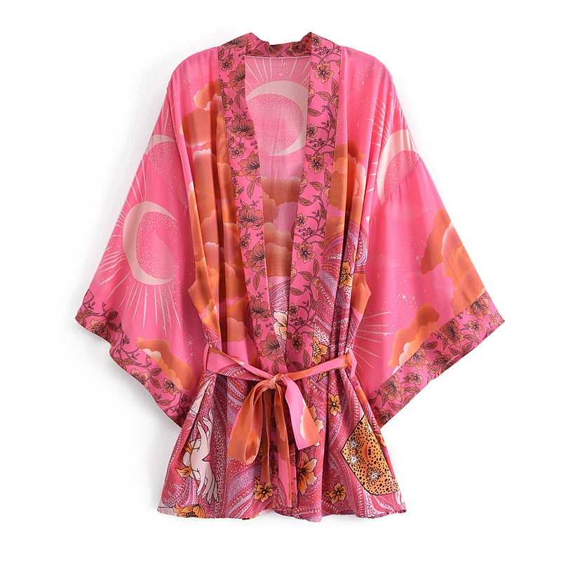 Kaftan Kimberly , 2 colores, 4 tallas