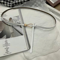 Ceinture en cuir Alejandria, 4 couleurs