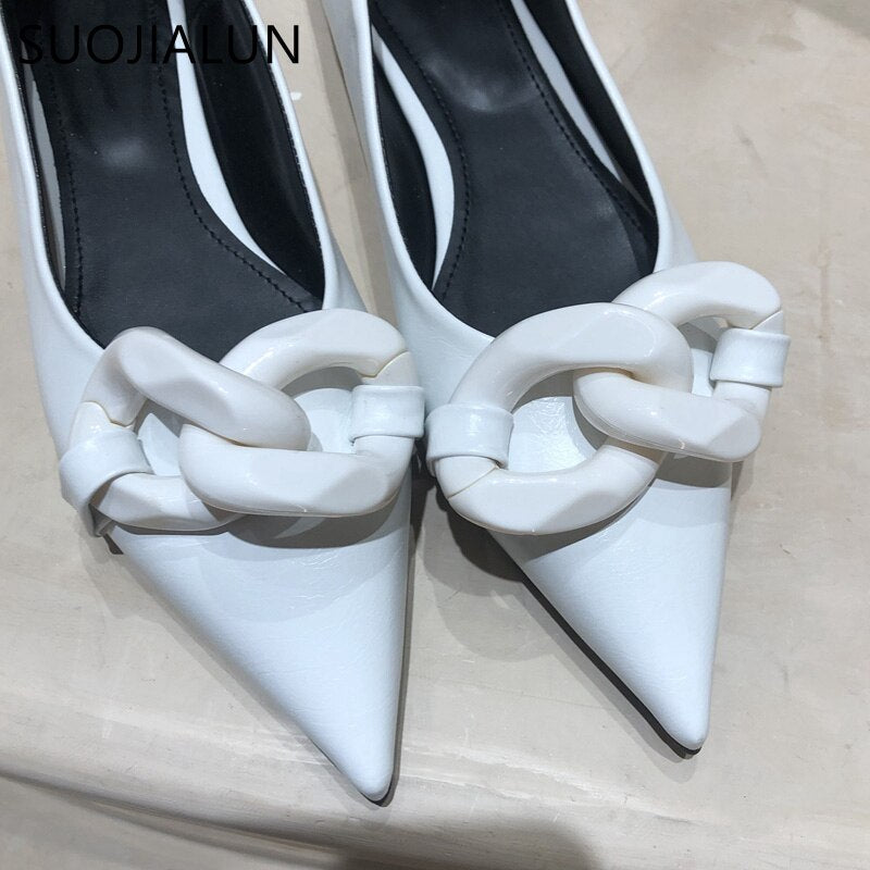 Zapatos Gilda cadena, 4 colores